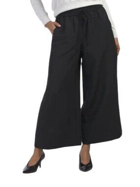 Kobi Halperin Lyla Navy Wide Leg Pull On Pants